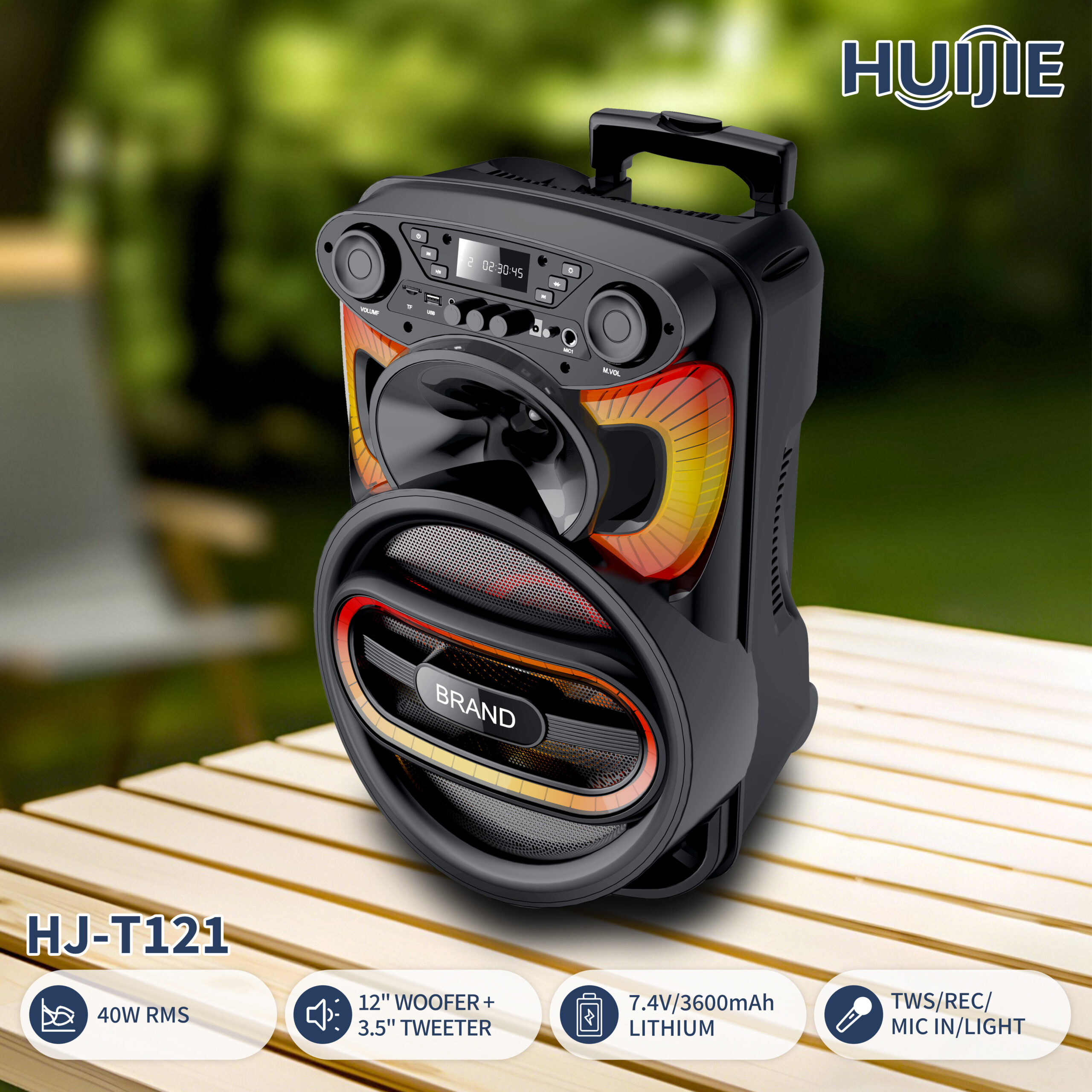 HJ-T121 12-Inch Party Speaker